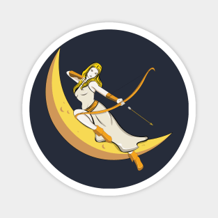 Moon Archer Magnet